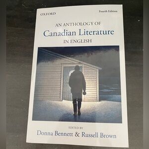 Oxford Anthology of Canadian Literature in English, 4th Edition